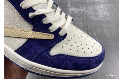 DM7866-808 Air 1 Jordan OW Travis Scott x 1009
